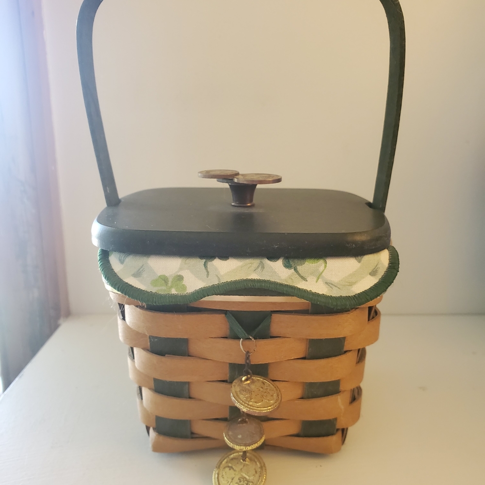 Longaberger St Pattys Day Basket